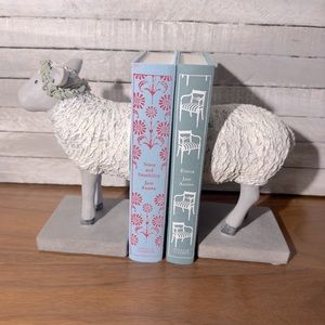 Creative Co-Op Resin Sheep Bookends